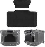 Dossier di Supporto per Motocicletta - Adatto per 50 Litri - Supporto per Motorbike - Cuscino di Supporto - Sostegno - Materiale PU Resistente allo Sfregamento - Schiuma Comoda