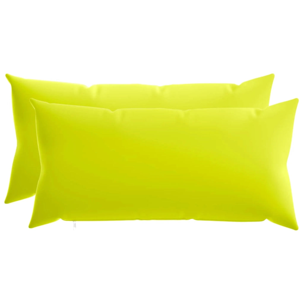 Federa 2 pcs HEERLEN Verde brillante. 40 x 80 cm Poliestere 910012