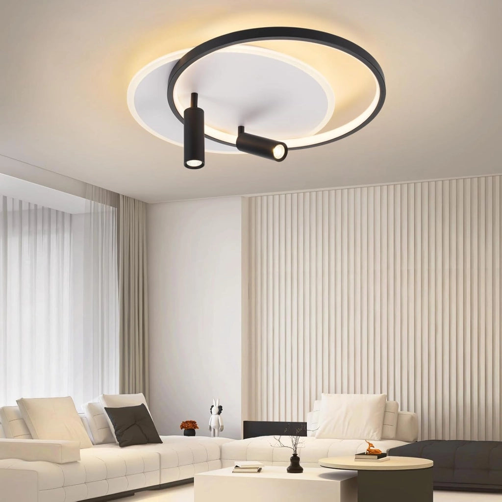 ZMH Faretto da soffitto LED 2 luci acrilico moderni dimmerabili per soggiorno