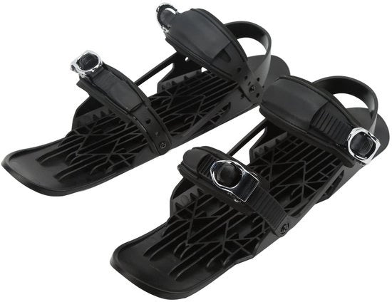 Scarpe da sci a snowskate mini - outdoor - invernali - con nylon e acciaio inossidabile - adatti per misure US 5-14/EU35-48 - snowblades