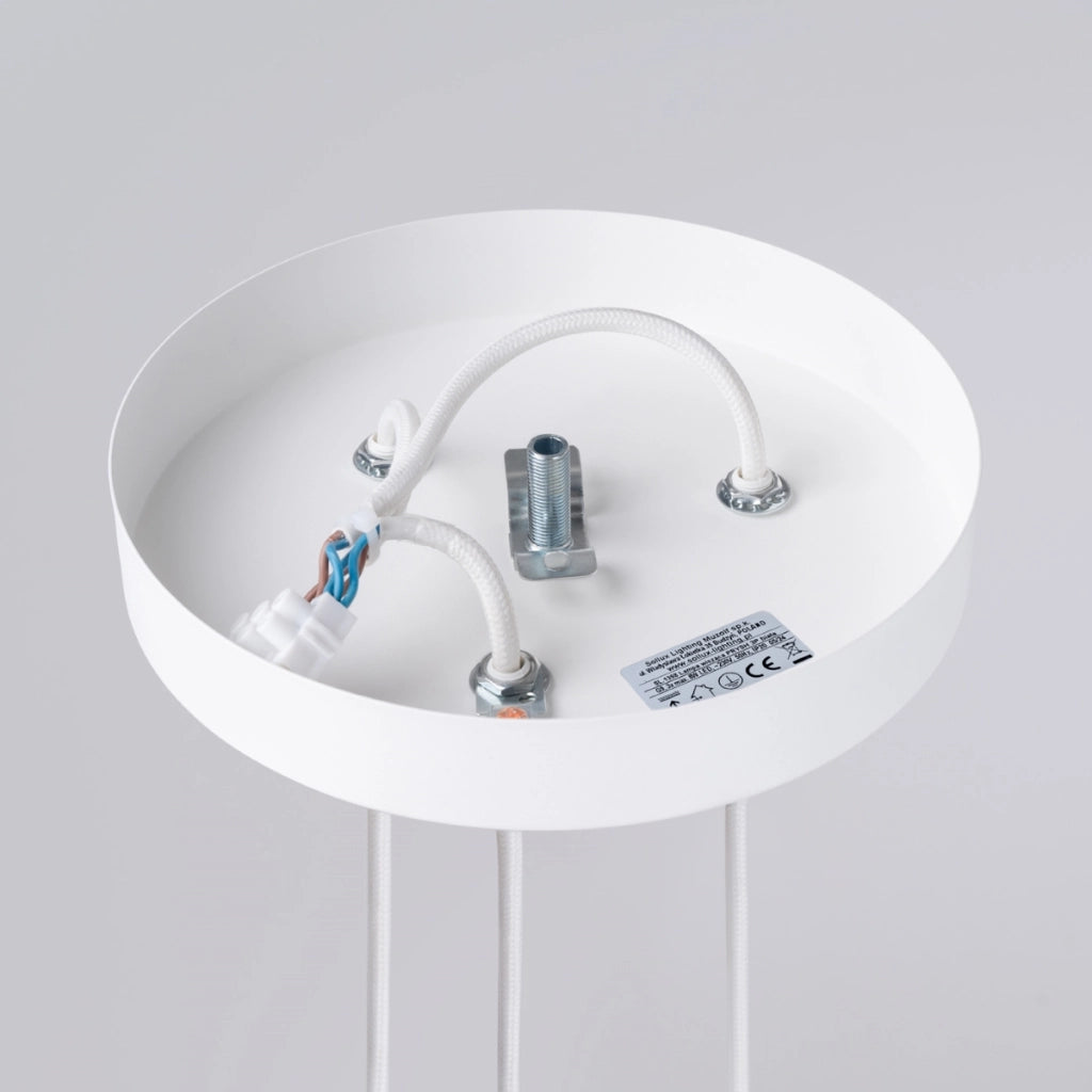 Lampada a sospensione PRYSM 3P bianco