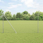 Palo della recinzione 26 pcs Grigio 3,2 x 3,2 x 225 cm 3350215
