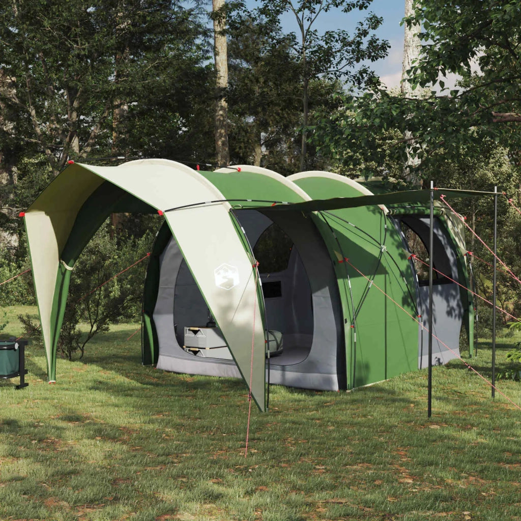 Tenda a tunnel-Tenda da campeggio Verde 382 x 262 x 214 cm
