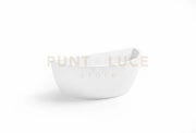 MANTINEA Parete 1 Luce attacco E27 in gesso bianco 25cm