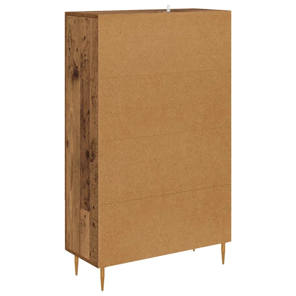 Credenza con Cassetto-Buffet-Armadio da cucina Legno vecchio 69,5 x 31 x 115 cm