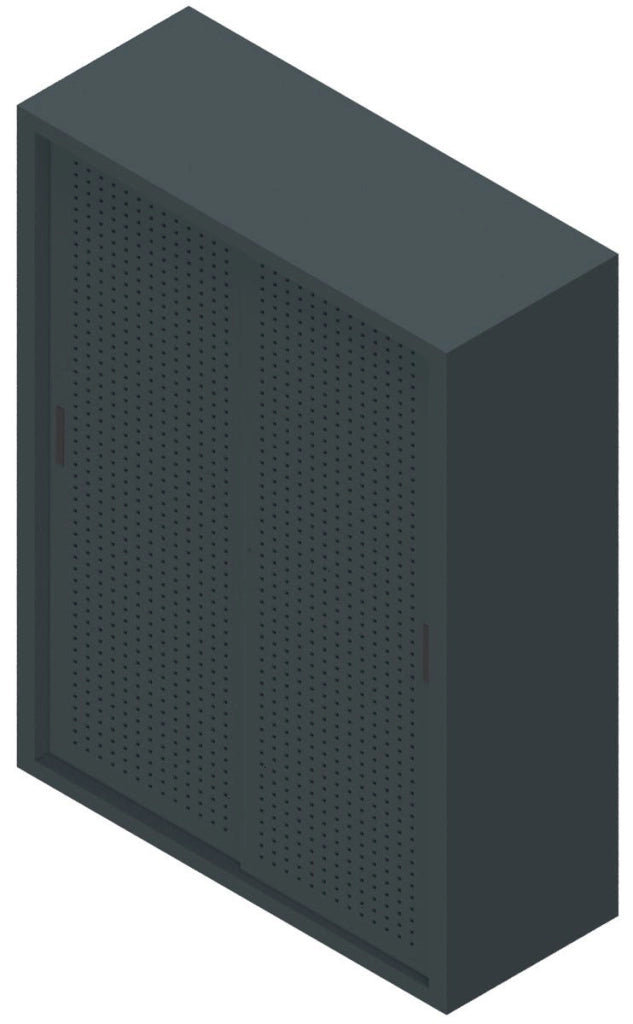 Armadio archivio fascicoli e documenti a piani cm. 150x60x200H