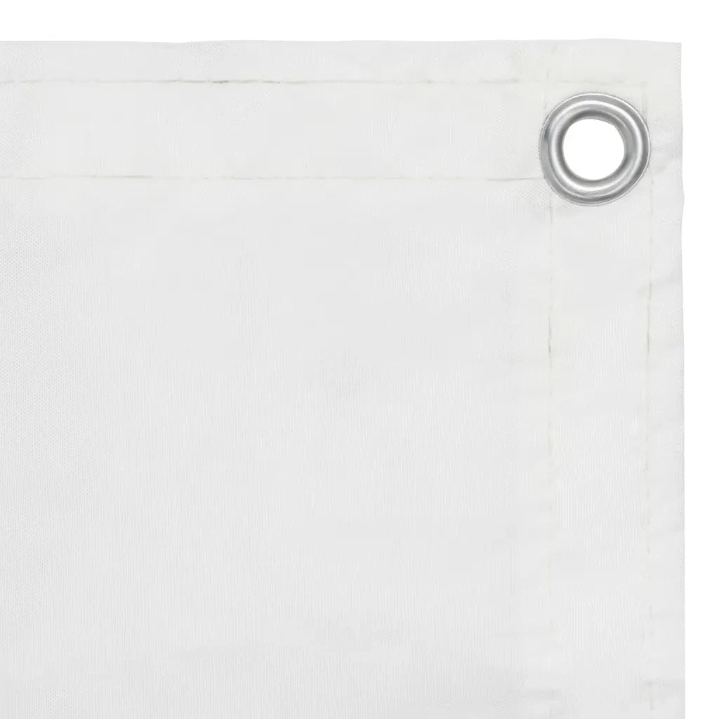 Paravento Balcone Bianco 75x500 cm in Tessuto Oxford cod mxl 8254