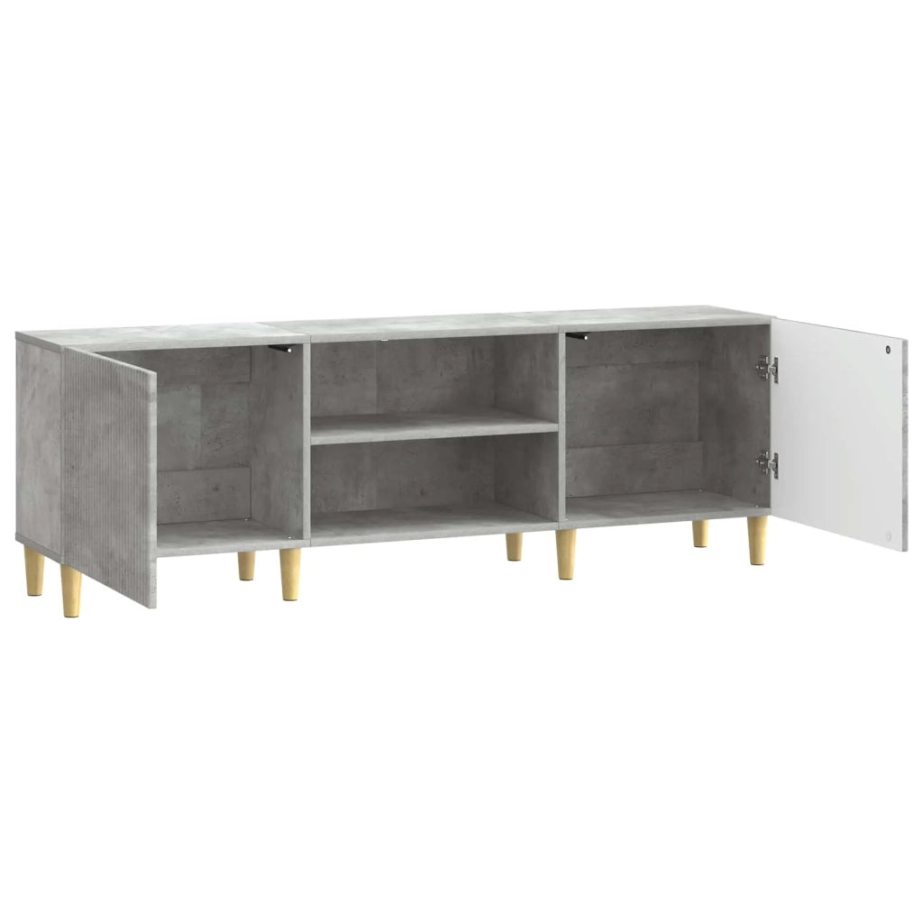 Mobile TV Grigio Cemento 150 x 31 x 50 cm Legno ingegnerizzato