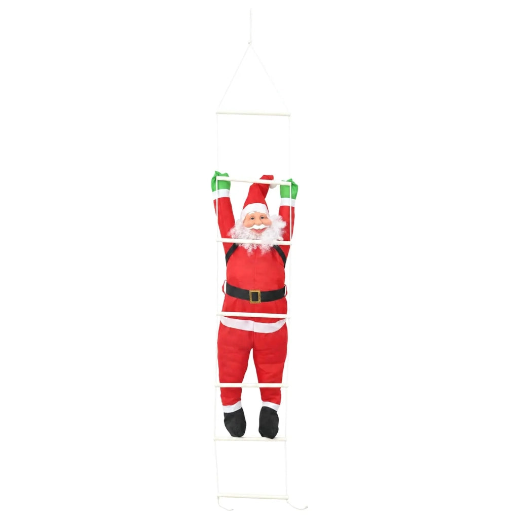 Babbo Natale appeso sulla scala Rosso 30 x 15 x 170 cm 42050784