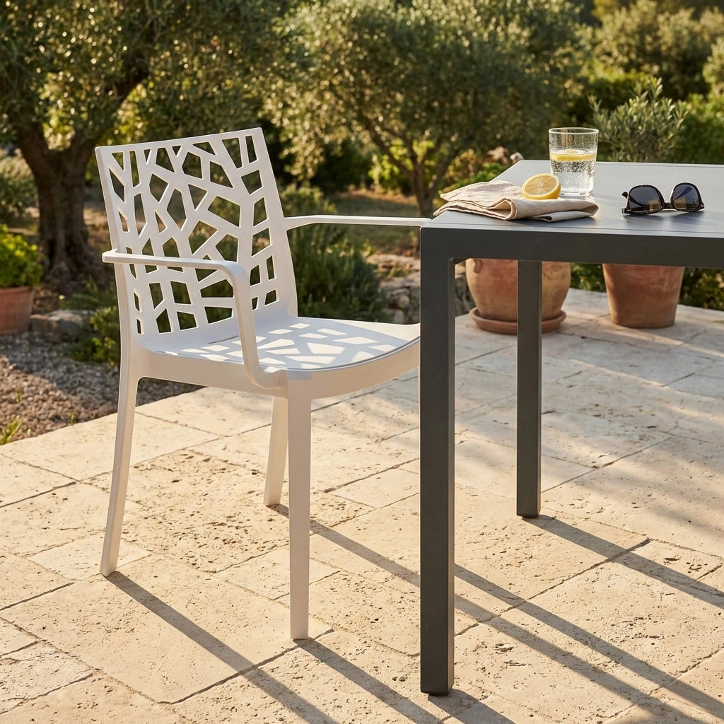 Poltrona da Giardino in Polipropilene cm 55x58x82 - MATRIX