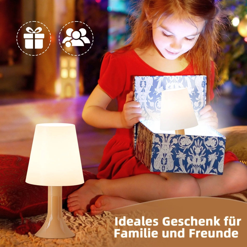 ZMH Lampada da tavolo moderna set 2 pezzi E14 con cavo piccola per soggiorno comodino