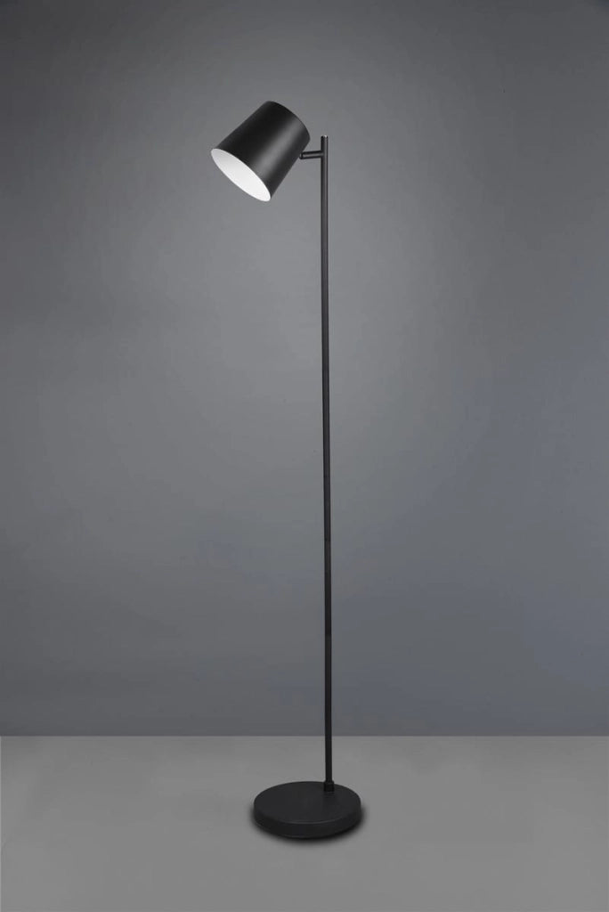 Lampada da terra LED Blake nera touch 3000K 125 cm