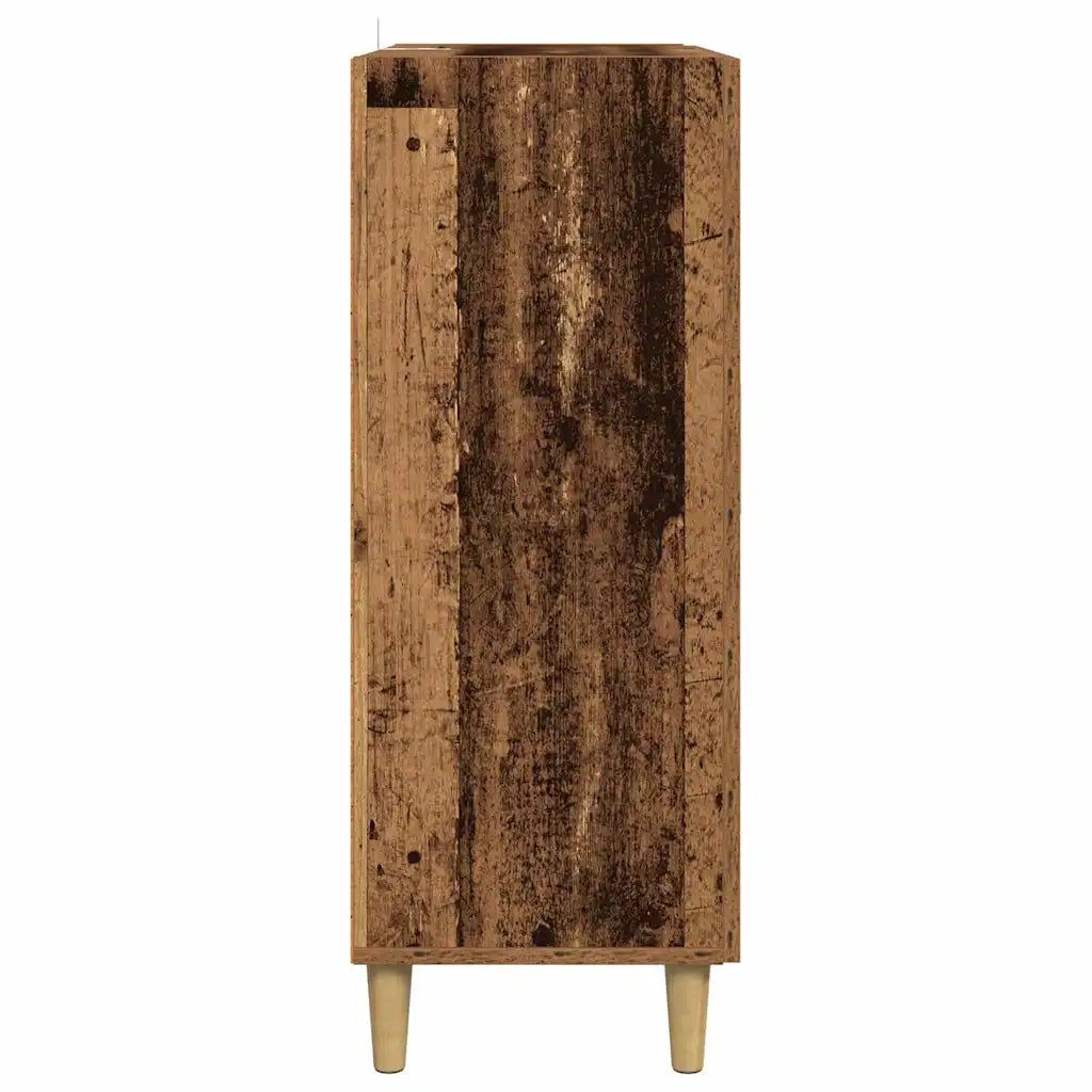 Credenza-Buffet-Armadio da cucina Legno vecchio 70 x 34 x 90 cm Legno multistrato