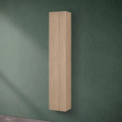 Pensile bagno sospeso cannettato H 150 cm rovere chiaro Bali