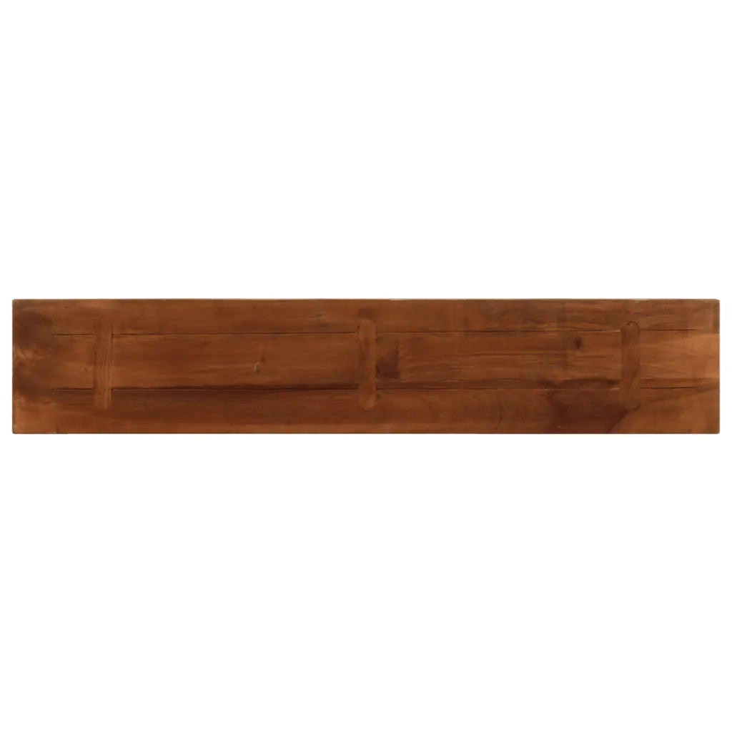 vidaXL Piano Tavolo 140x30x3,8 cm Rettangolare in Massello di Recupero