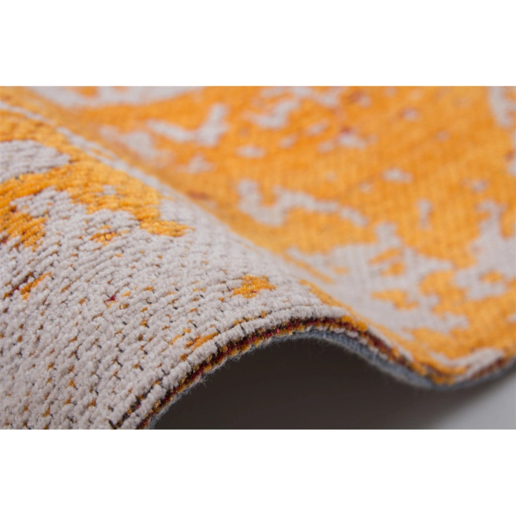 Tappeto vintage Nostalgia in cotone e poliestere grigio