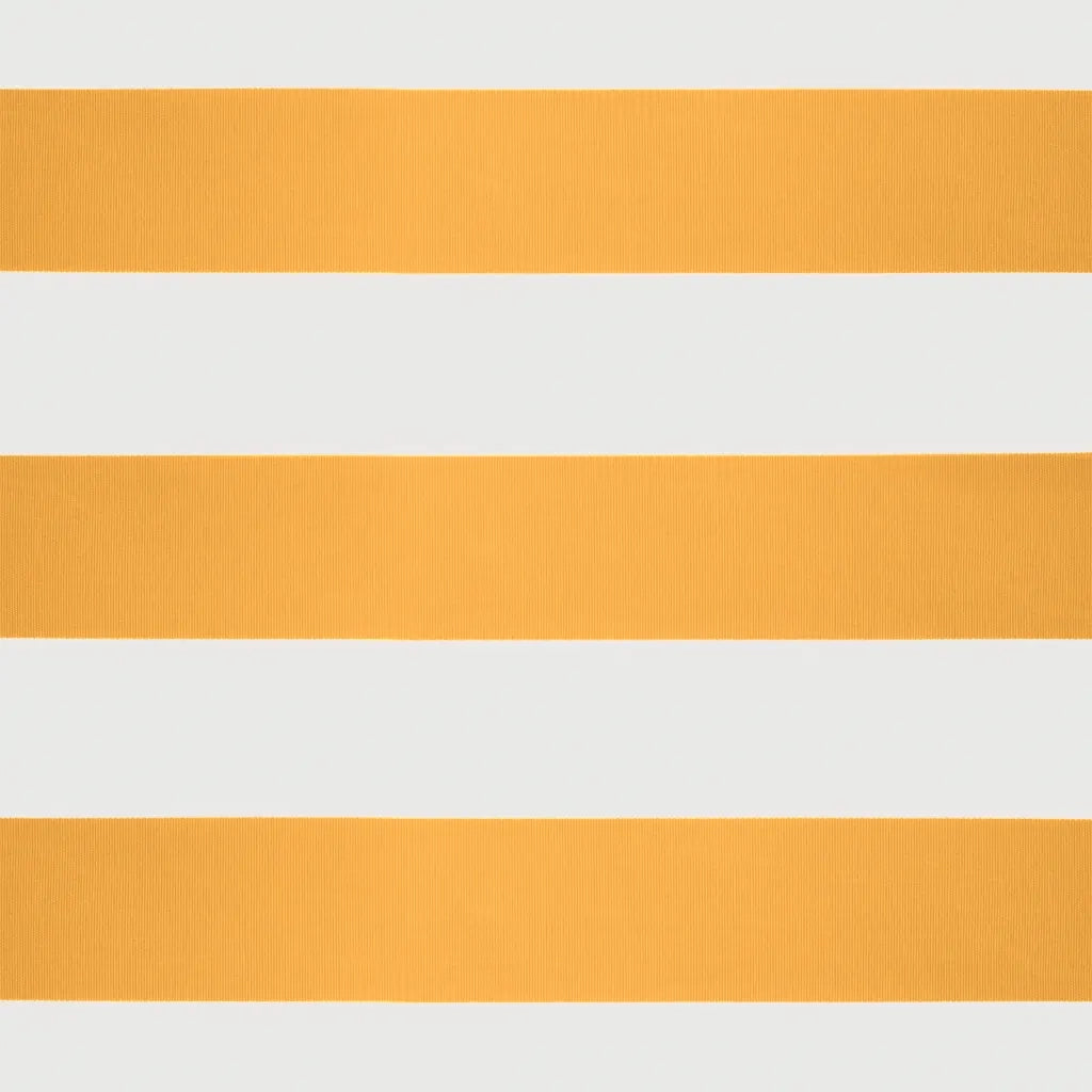Tenda Sole Retrattile Gialla e Bianca 5x3 m Tessuto e Alluminio 3154435