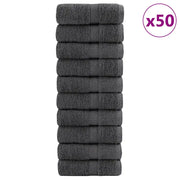 Salviette Premium SOLUND 50 pz Antracite 15x21 cm 600gsm