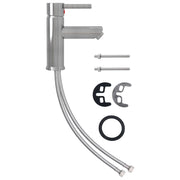 Rubinetto per Lavabo del Bagno Argento 130x176 mm CFW2191496