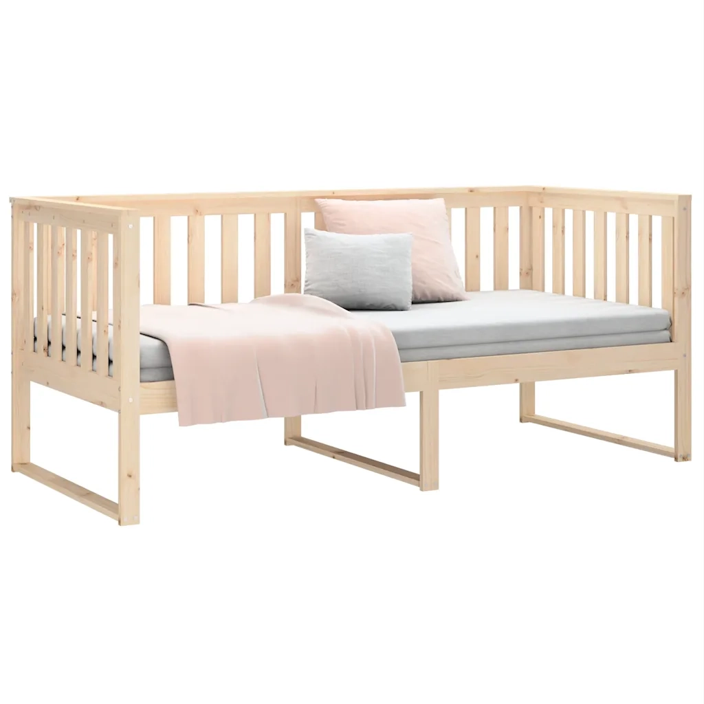 Dormeuse senza Materasso 100x200 cm in Legno Massello di Pino 820886