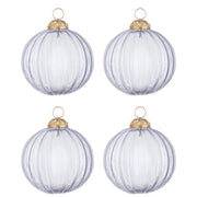 Palline di Natale in Vetro Trasparenti Plucky Diametro: 100 mm
