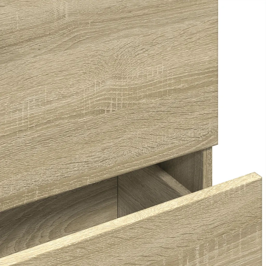 vidaXL Mobile Sottolavabo Rovere Sonoma 78x37x59 cm in Truciolare
