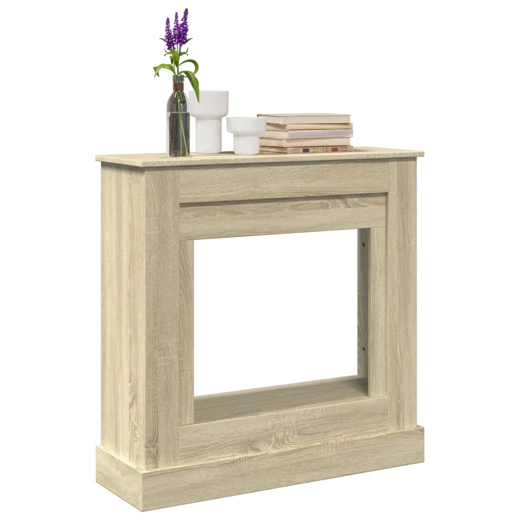 Cornice per Camino Rovere Sonoma 90x30x90 cm in Truciolato CFW5972040