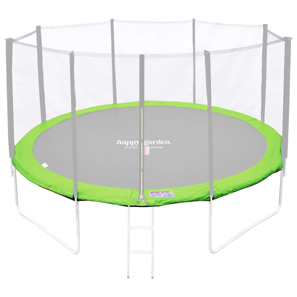 Tappeto di protezione reversibile per trampolino Ø370cm PERTH - verde/blu