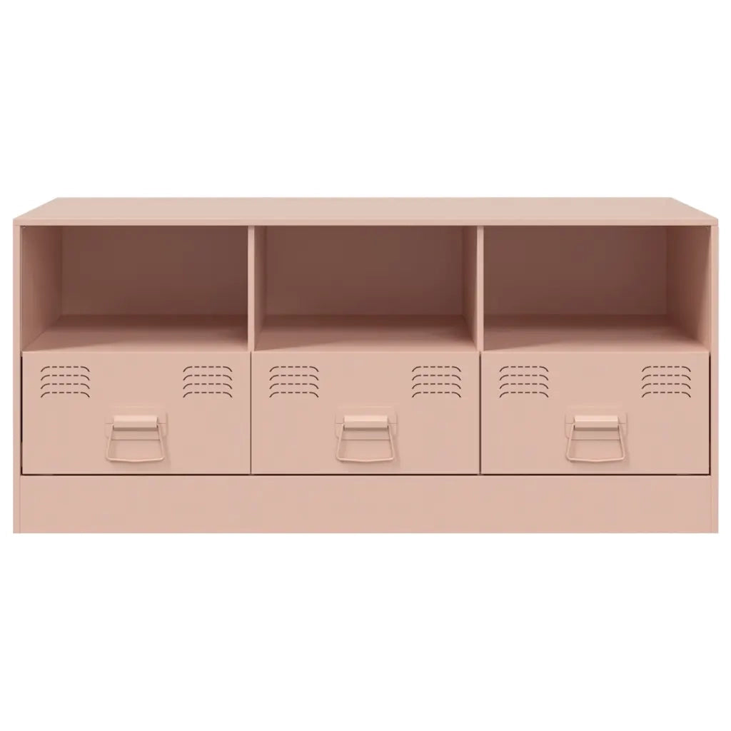 Mobile TV | Armadietto TV | Mobile Porta TV Rosa 99x39x44 cm in Acciaio