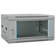 Armadio di rete industriale moderno per interni 60 x 45 x 35 cm in acciaio grigio 02_0059063