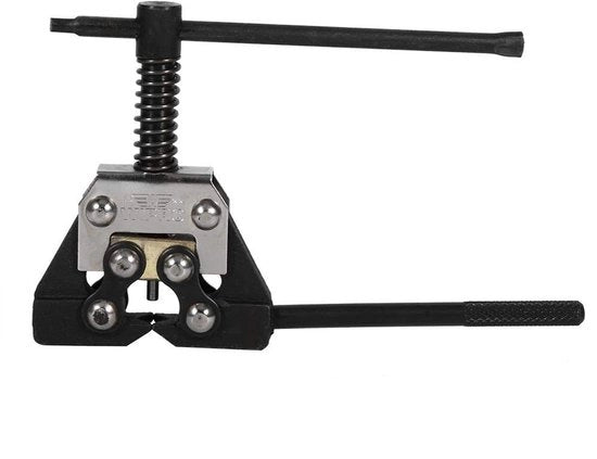 Demontatore di catena universale - Strumento essenziale - Adatto per ATV/Motori - Materiale metallico - 415/420/428/520/525/530 - Frantumatore di catena