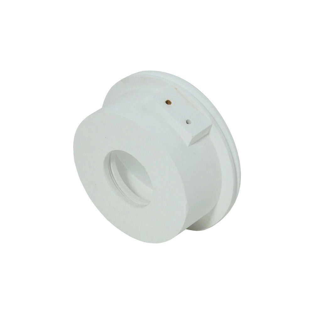 Trade Shop - Porta Faretto Incasso Vetro Gesso Rotondo Scomparsa Supporto Lampada Led Alogena -