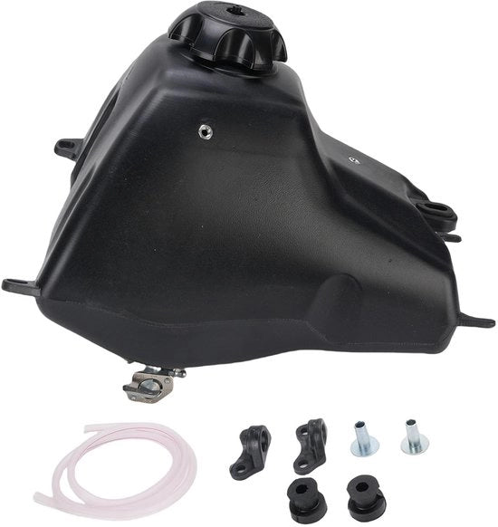 Serbatoio Benzina 8 Litri - Sostituzione per CRF70/XR70/CRF80/CRF100 - Motocross Dirt Bike - ABS - Incluso Tubo Sonda/Accessori di Installazione - Serbatoio Carburante