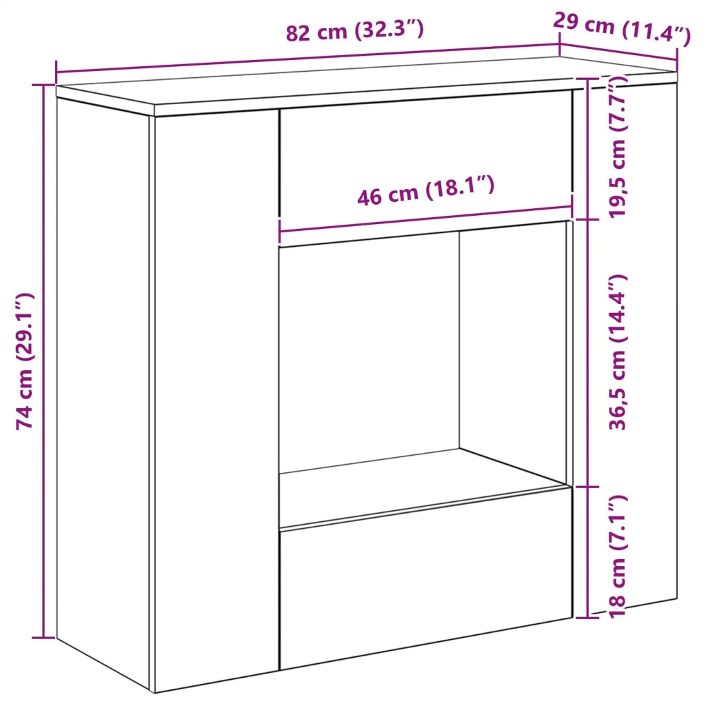 82 x 29 x 74 cm CFW4900156