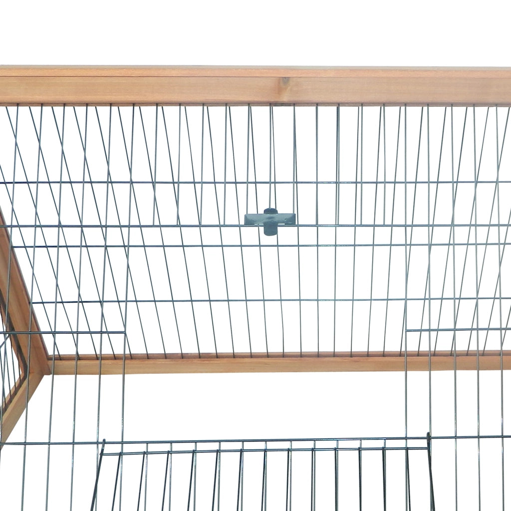 Casetta triangolare da giardino ¨C Xylo ¨C legno massello pino 116x62x52cm esterno