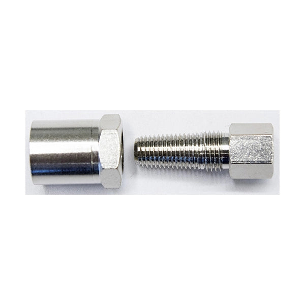 Rubinetto attacco 1/4 " femmina a tubo gomma 10x17, PORTAGOmmA,  Made in Italy.