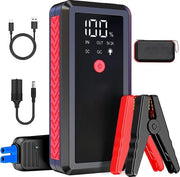 Salvavita per Auto - anche per Diesel - 2500A - 12V - Porte di Ricarica USB - 3 Modi LED - Salvavita per Auto - Assistenza Avviamento - Salvavita per Diesel
