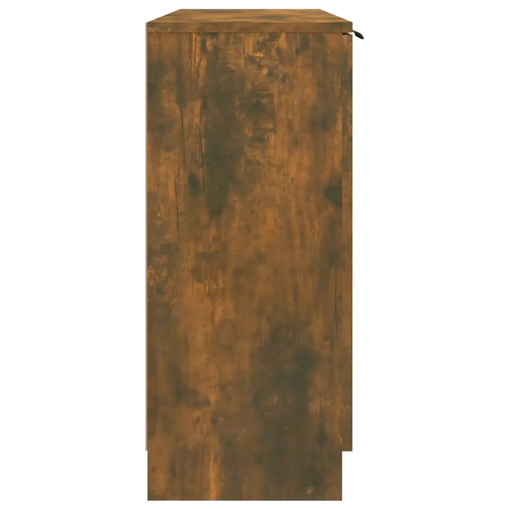 Buffet credenza cassettiera armadio mobile contenitore organizer per cucina soggiorno salotto 90,5 x 30 x 70 cm legno ingegnerizzato marrone 02_0031120