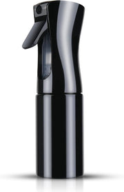 Spruzzatore Leggero - Bottiglia Spray Riutilizzabile - Bottiglia Spray - Fusto di Pulizia - Bottiglia di Pulizia - Fusto Vuoto - Nero - 200ML - Design Lussuoso