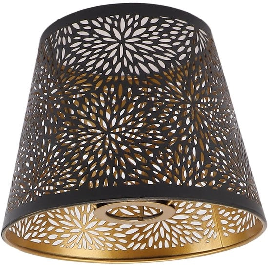 Copertura lampada in metallo - Nero - Copertura lampada in metallo - Oro