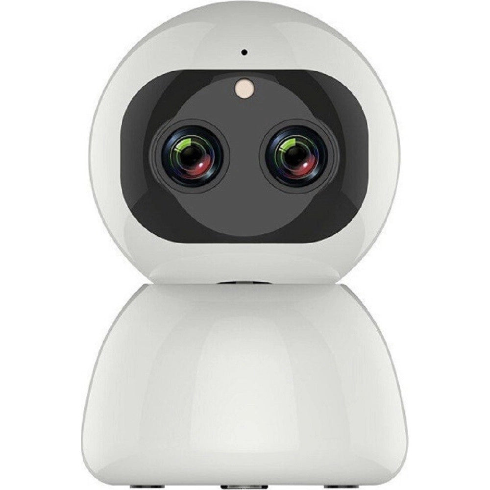 Trade Shop - Telecamera Di Sorveglianza Intelligente Ip Wifi 2k Hd 8 Led A Infrarossi Q-s2099 -