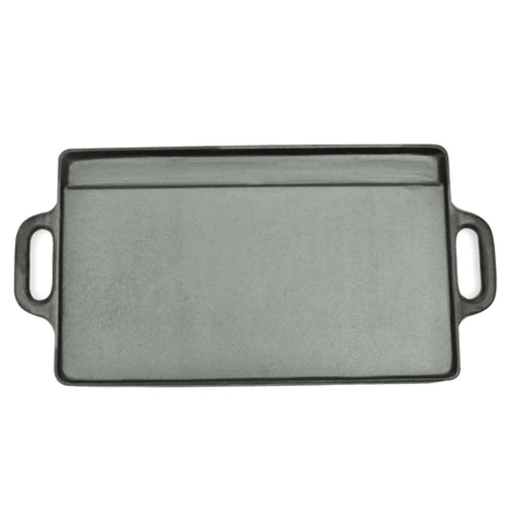 Set Padella e Griglia in Ghisa Reversibile 2 pz 38x23 cm CFW8315854
