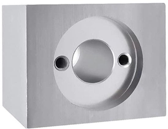 Accessori per Stampante 3D, Mozzo di Alimentazione in Alluminio, Montaggio con Bullone di Conversione, Bullone di Montaggio con Guaina in Alluminio (Argento)