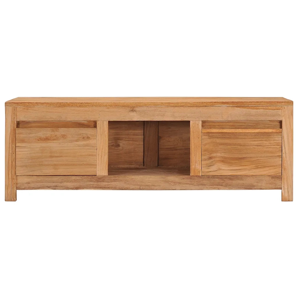 Mobile Porta TV 100x30x35 cm in Legno Massello di Teak 288900