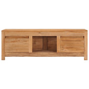 Mobile Porta TV 100x30x35 cm in Legno Massello di Teak 288900