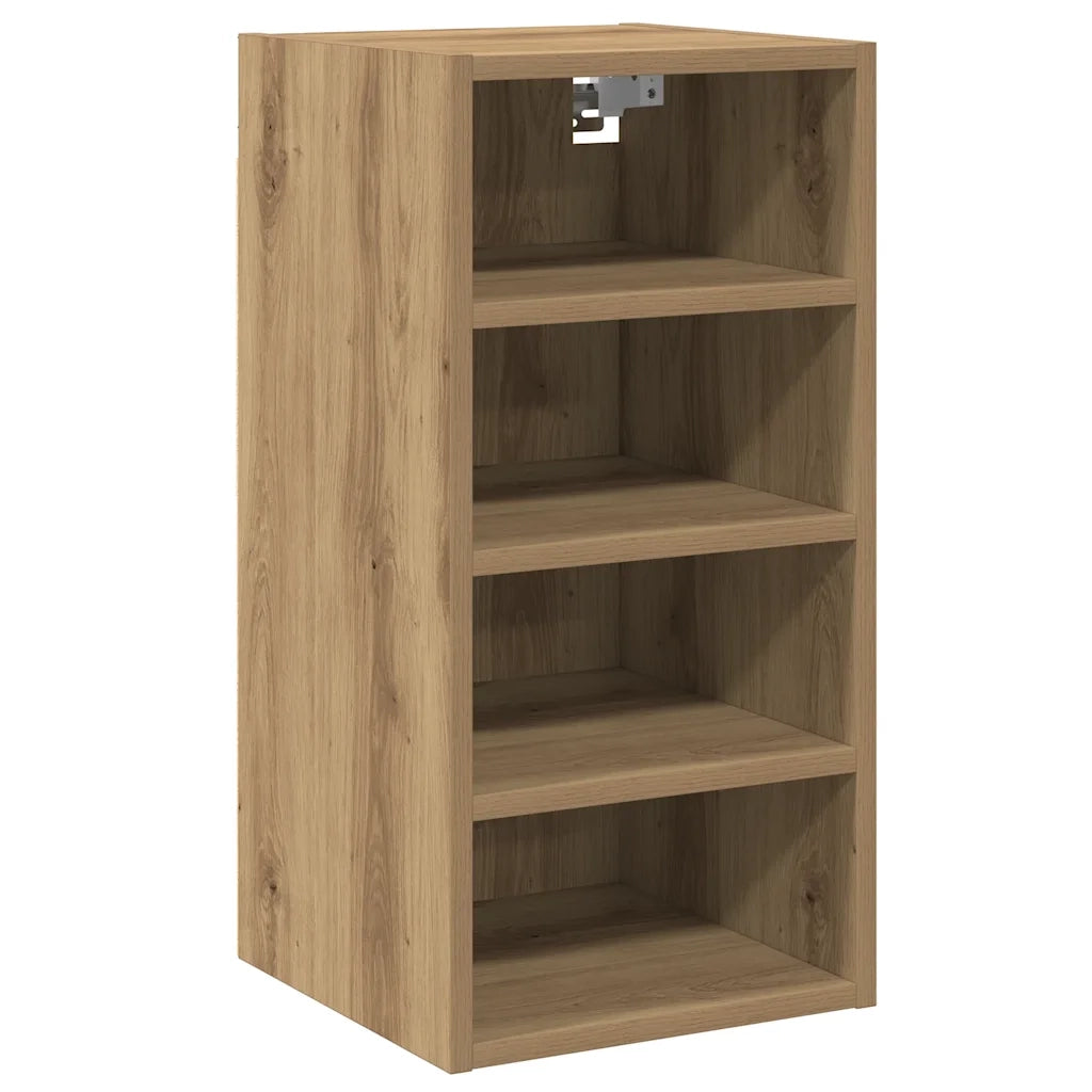 vidaXL Mobile Pensile “Riga” Rovere Artigianale 30x29,5x60 cm