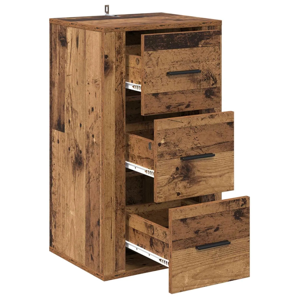 Credenza Legno vecchio 40 x 33 x 70 cm Legno multistrato 881000