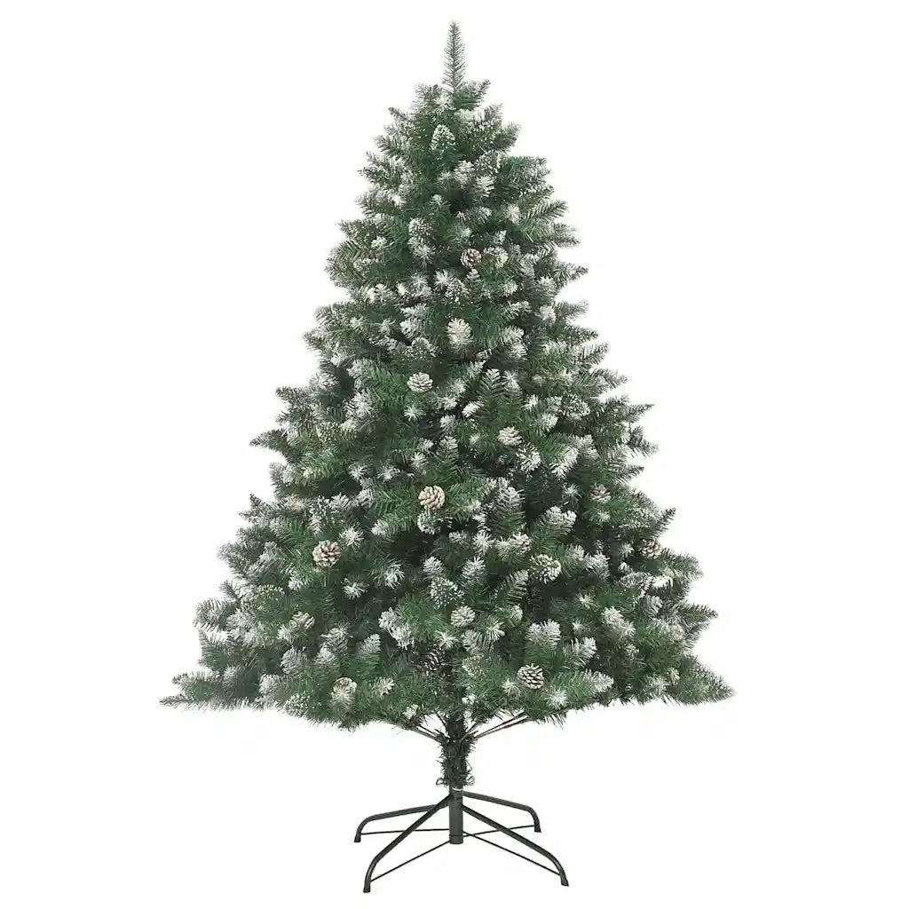 vidaXL Albero di Natale artificiale Verde PVC