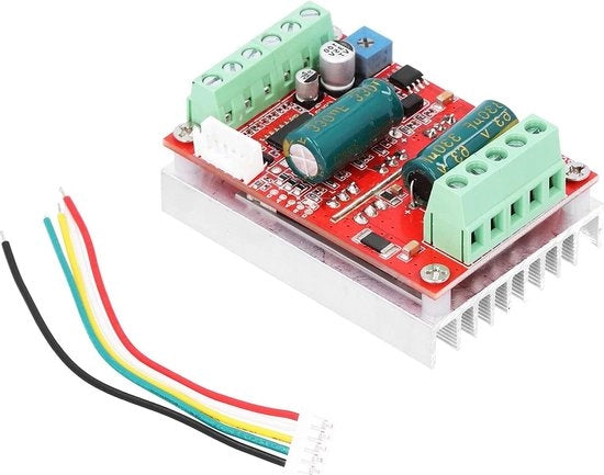 Controller di Velocità per Motori DC Senza Frizione - 6-60V - Supporto PLC - Controllo Analogico 0-5V