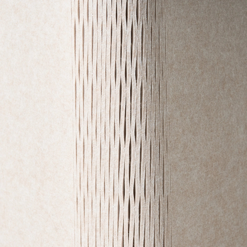 Parete divisoria angolare per scrivania Pannello in PET beige Morsetti di fissaggio in acciaio 120 x 60 x 50 cm Parete divisoria acustica Modulare Home Office